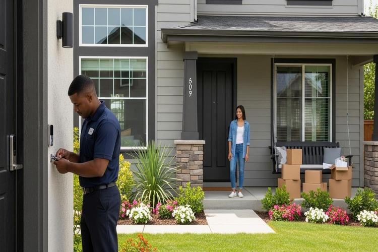 Frisco New Home Security Locksmith Rekeying and Smart Locks