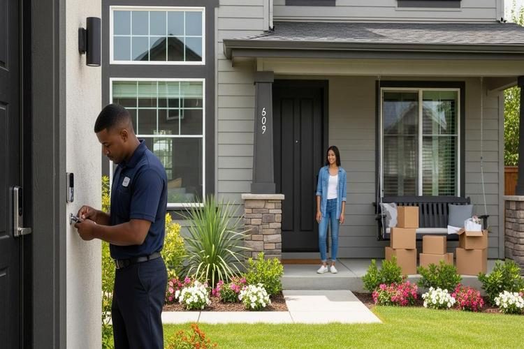 Frisco New Home Security Locksmith Rekeying and Smart Locks